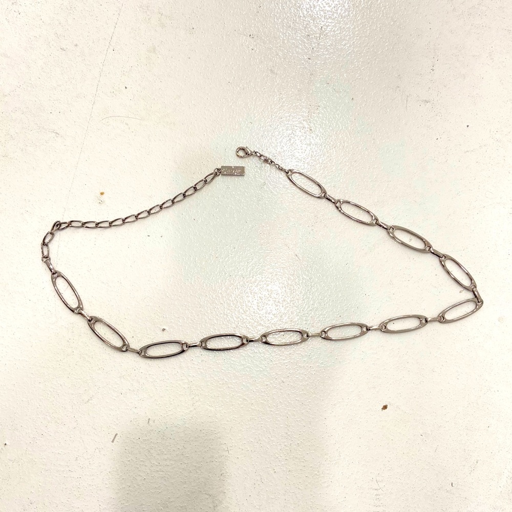 Calvin Klein Circular Metal Chain Belt Medium